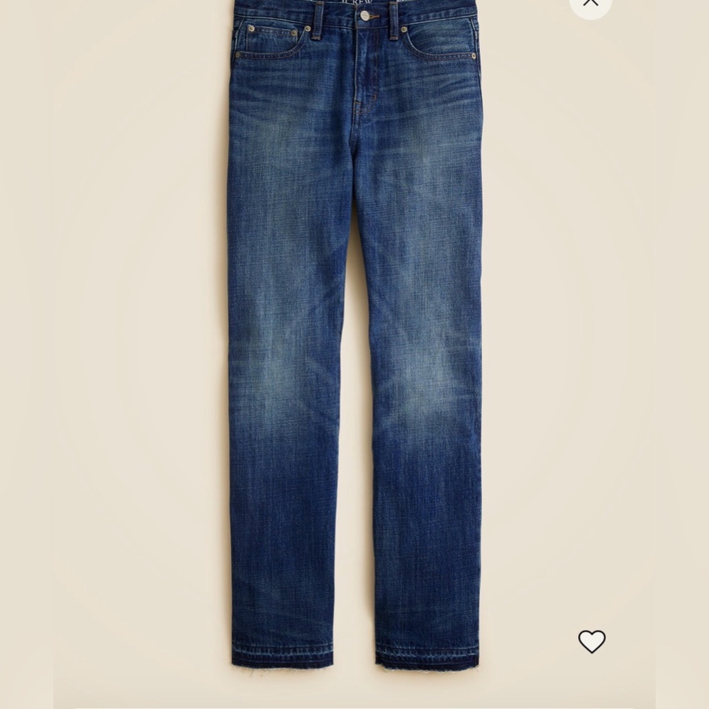 J.Crew Nipped Straight Rigid Jeans